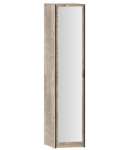 Шкаф для одежды с зеркалом Фолк НМ 014.02